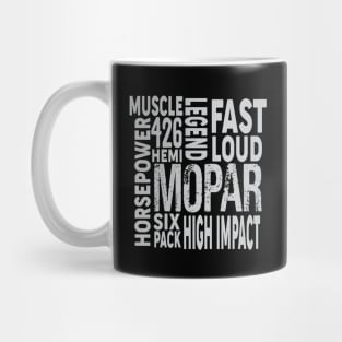 Muscle Hemi Mopar Fast Loud Mug